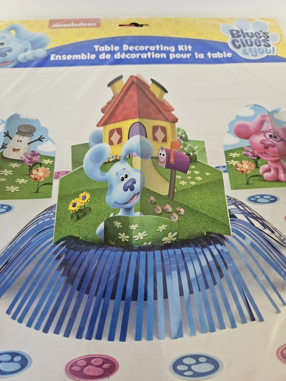 NEW Blue's Clues & You Table Decorating Kit Birthday Party Supplies Decorations